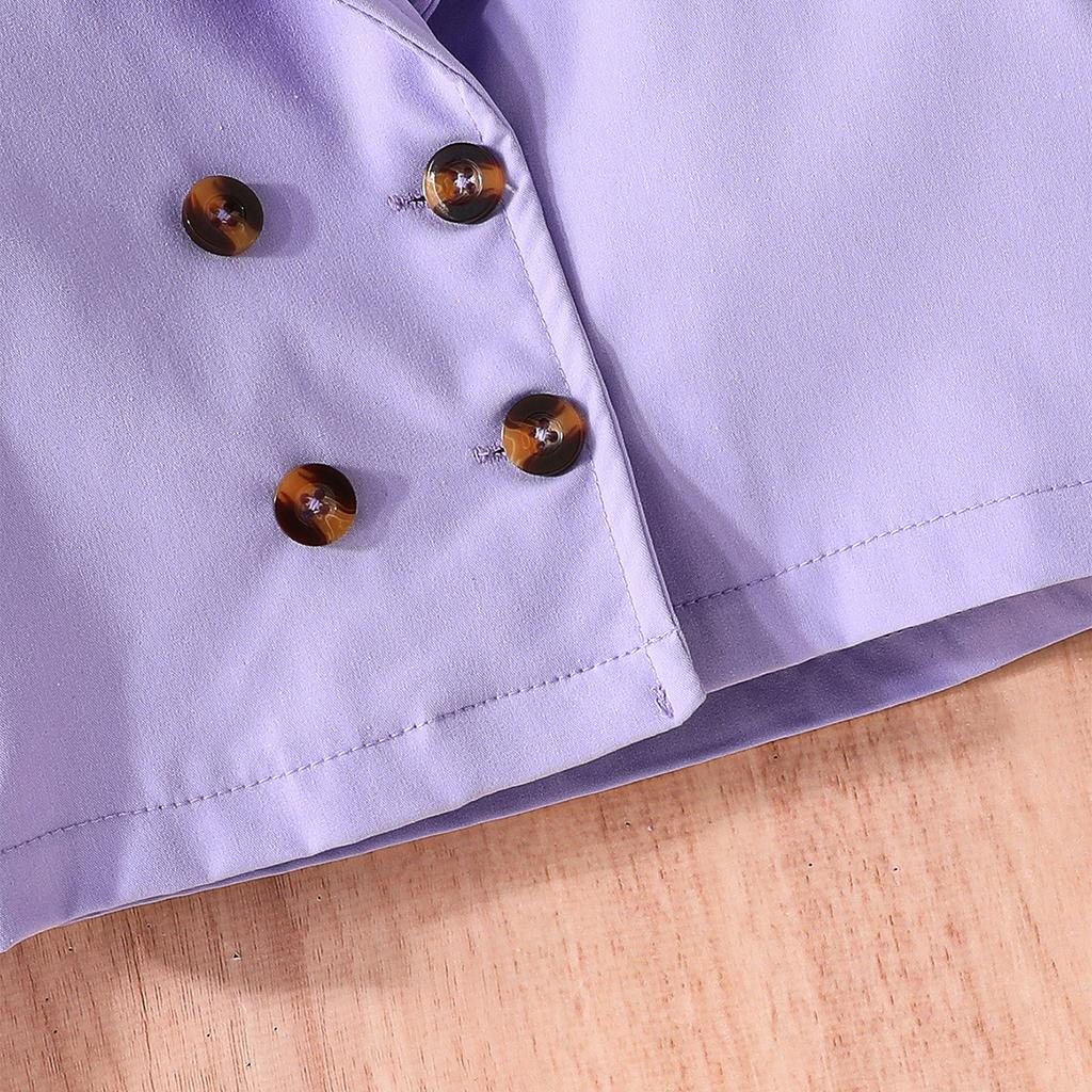 2-8L Garnitur dla dziewczynki Marynarka + Szelki Sukienka w kwiaty Modny garnitur spódnicowy dla dziewczynki Spódnica Marynarka dziecięca Spódnica dla dziewczynki