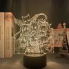 Night 3d Lights Boys Girls Fairy Tail Action Figure Fairy Lamp 16 Remote Colors