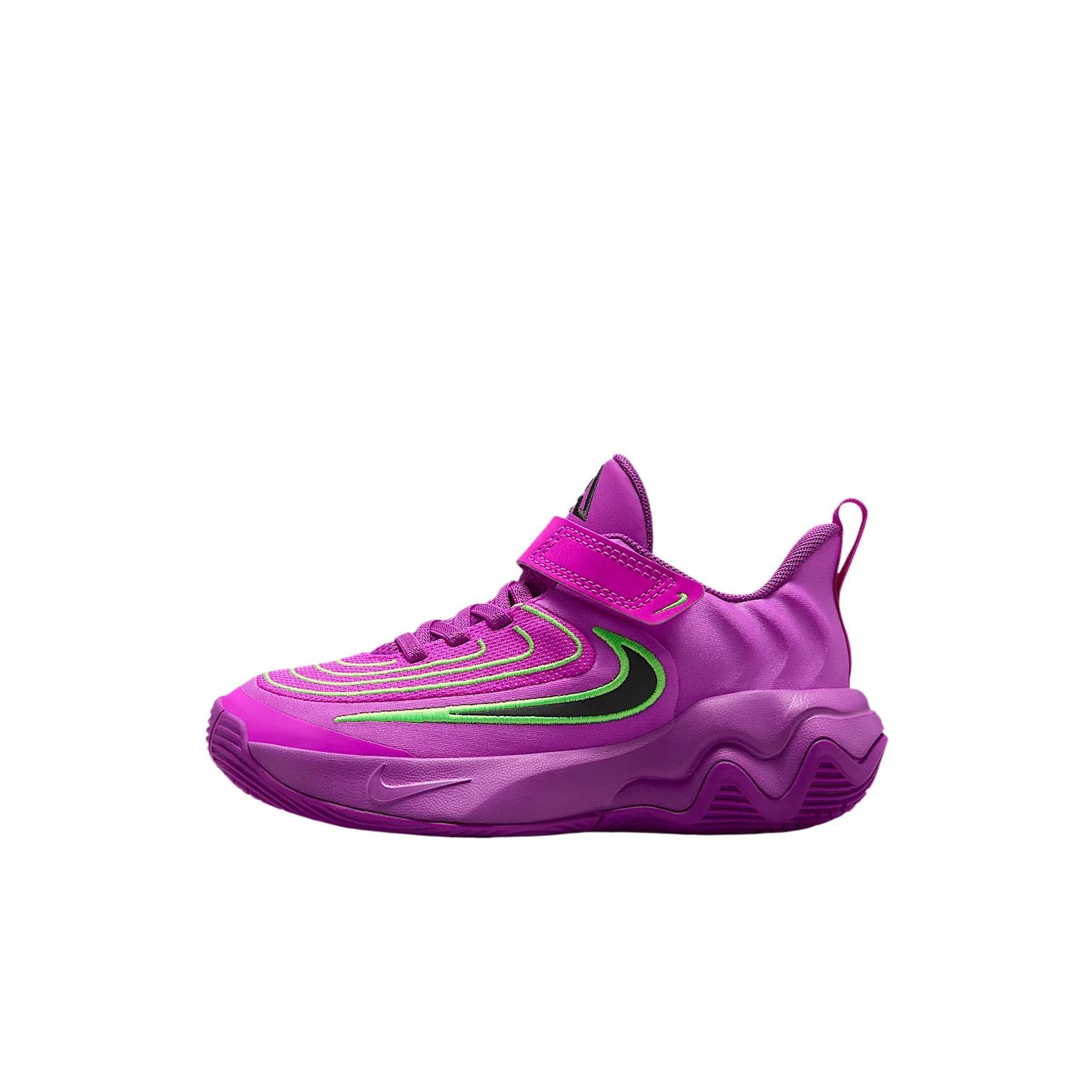 (PS) Nike Giannis Immortality 4 Bold Berry Green Strike Hyper Violet Black Kids FZ6733-501 EU 28