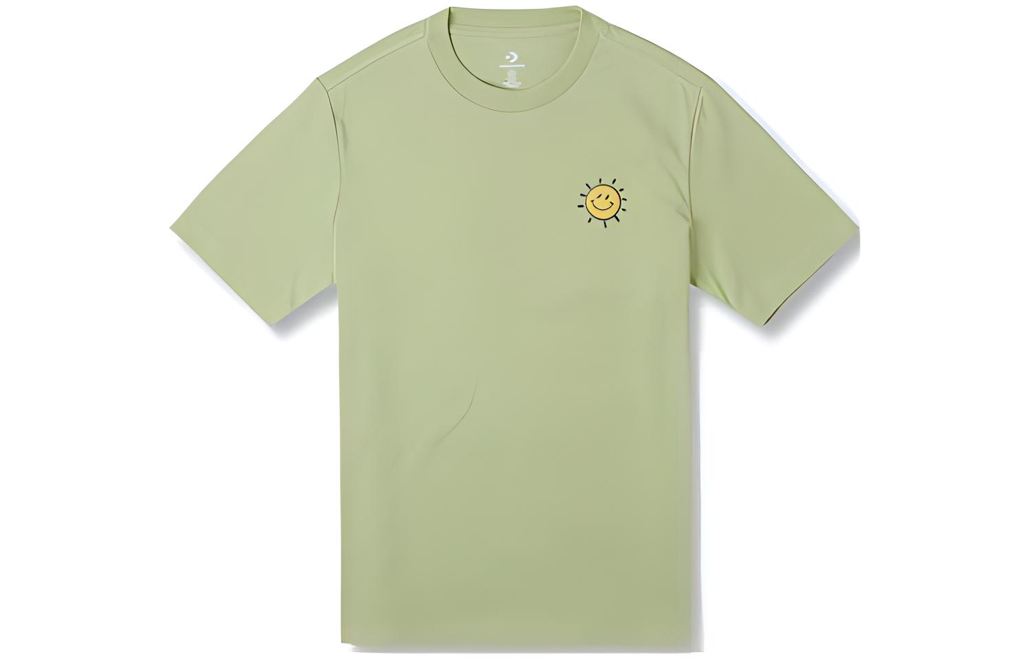 Converse CITY ESCAPE TEE T Shirt Women s Light Green 10026172-A02 M