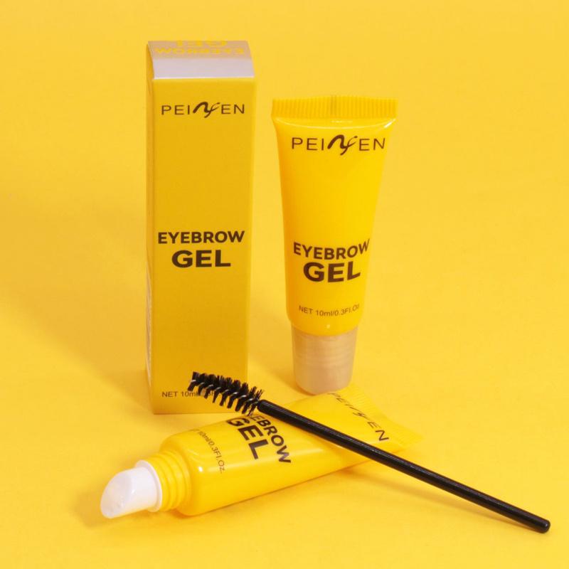 Eyebrow Styling Gel with A Brush Applicator, Strong-hold Eyebrow Gel, Clear Eyebrow Styling Gel—waterproof, Sweat-resistant, and Long-lasting