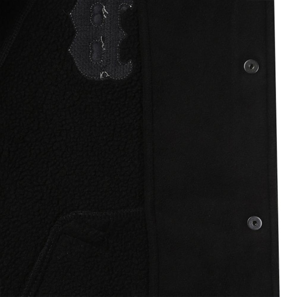 New MLB Velvet Jackets Unisex Black 31JP05061-43L