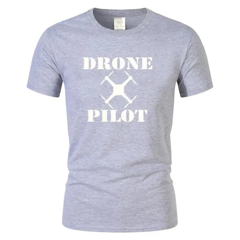 

Футболка унисекс Drone Pilot, повседневная футболка, винтажная футболка, брендовая футболка унисекс с квадрокоптером, модная уличная летняя хлопковая футболка 3XL