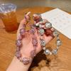 Luxury High-end Pearl Beaded Mobile Phone Chain Wrist Lanyard