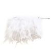 Elegant Trendy Multilayer White Natural Feather Bracelet for Women Korean Fashion Adjustable Bangles Y2K Jewelry Accessories New
