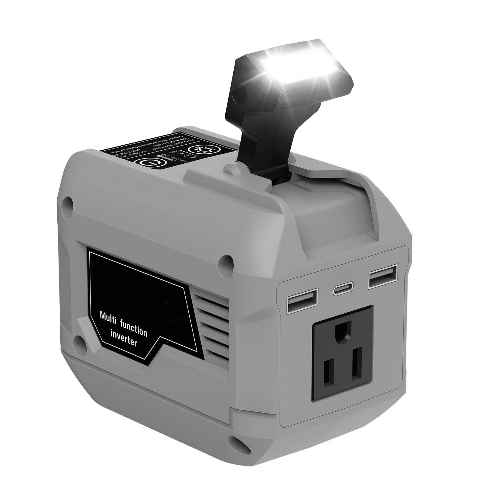 250W Portable Power Inverter Adapter for