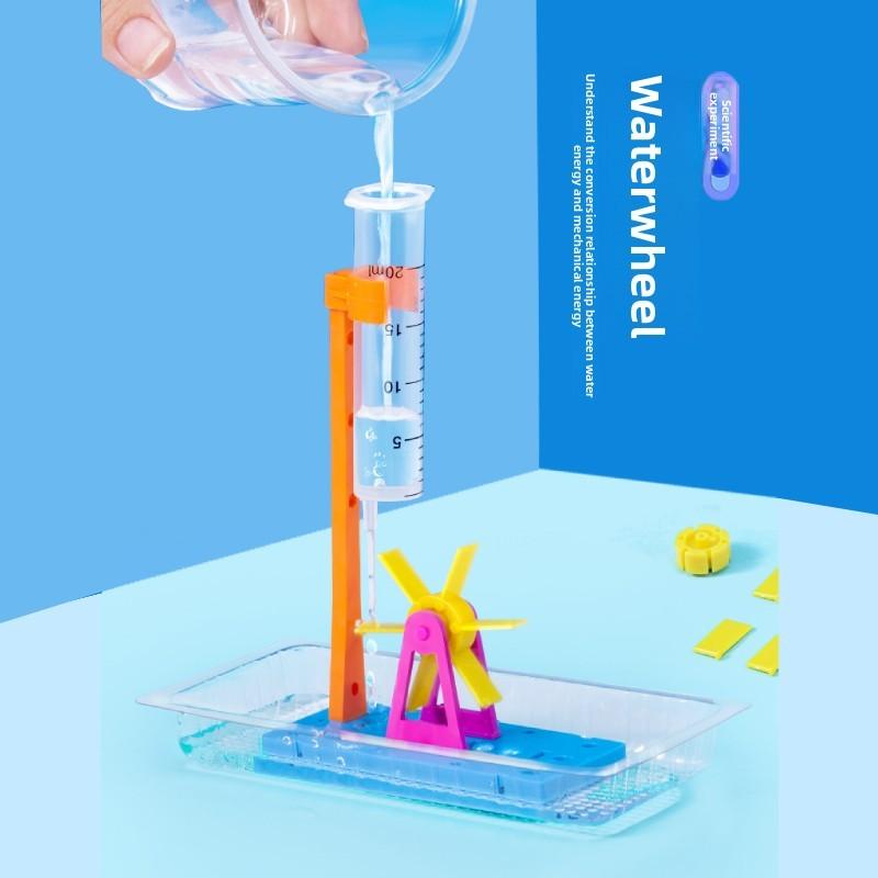 Simulated Water Turbine Assembly Material Set For Kids Diy Physics Educational Toy Source Factory