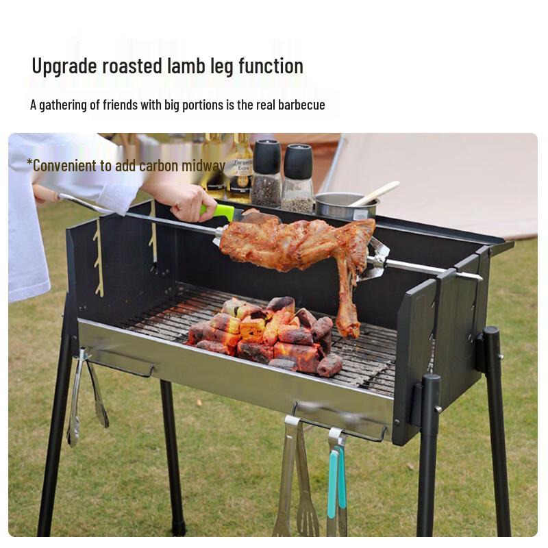 Cang Lang Ya Przenośny grill węglowy do użytku zewnętrznego
