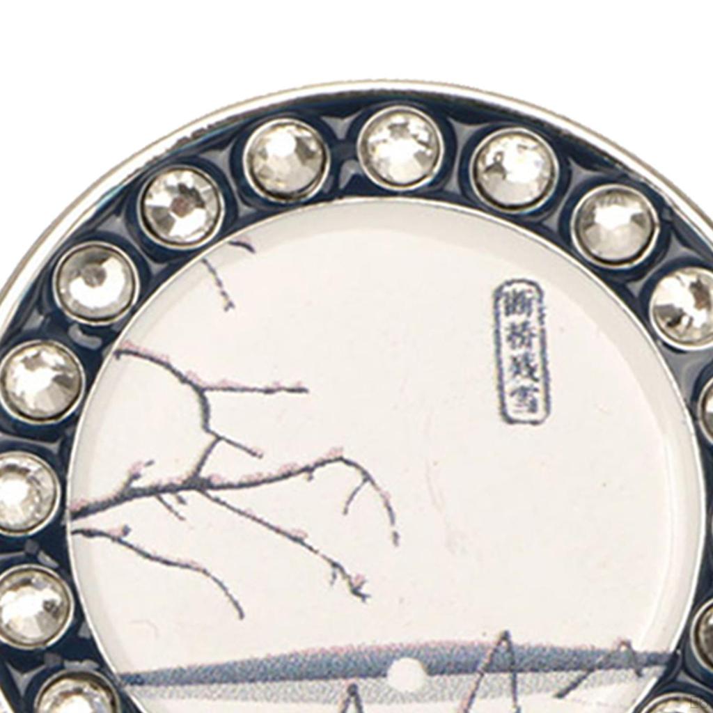 Golf Ball Marker Hat Clip for Men Women Zinc Alloy Markers Removable Caps Visor