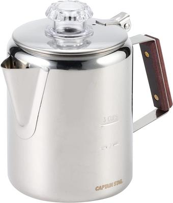 Captain Stag 18-8 Edelstahl Perkolator, 3 Tassen, M-1225