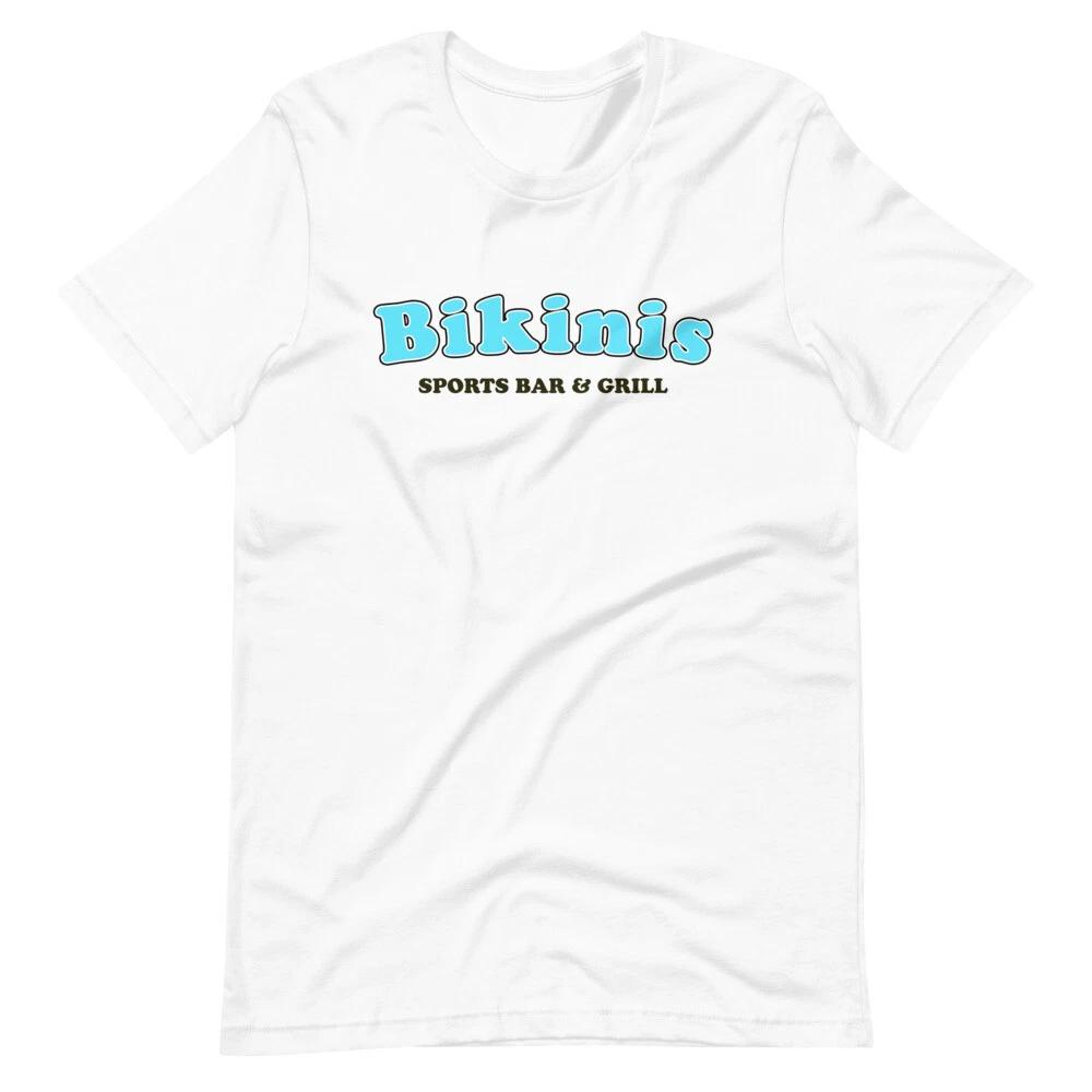 

BIKINIS SPORTS BAR & GRILL Tee Shirt Short-Sleeve Unisex T-Shirt 3XL
