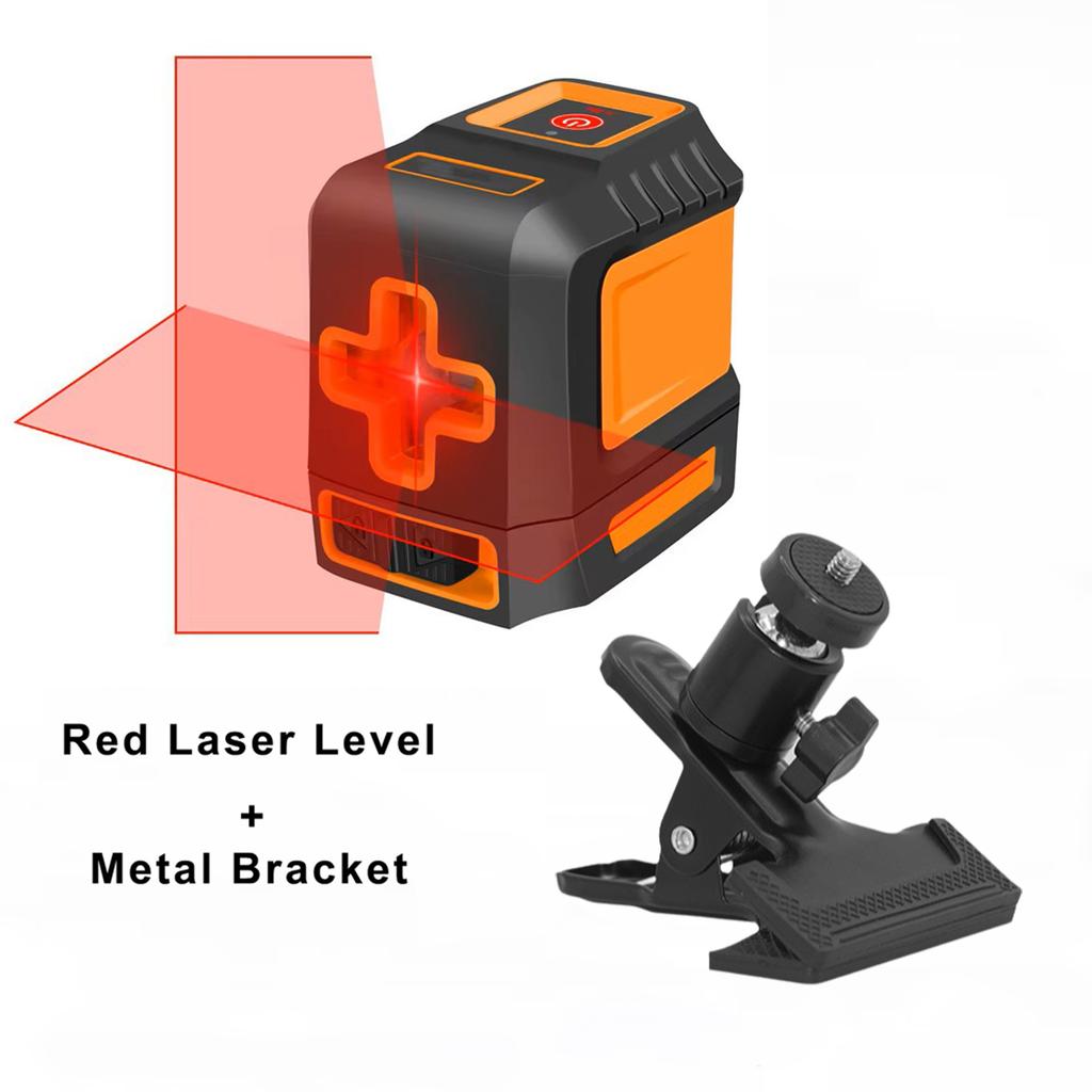 Mini 2 Lines Laser Level Self-Leveling Horizontal And Vertical Cross Super Powerful Green/Red Laser Beam Line