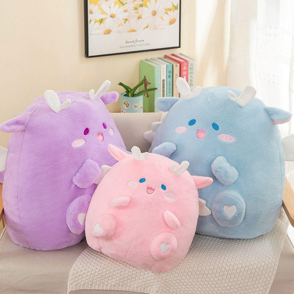 Stuffed Dwendun Dragon Plush Toy Soft Hand Warm Plush Toy Dwendun Dragon Plush Doll  Girl Gift