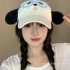 [ZYAS]Cute Embroidered Dog Baseball Cap Breathable Korean Style Cartoon Sun Hat Sunscreen Y2k Peaked Cap