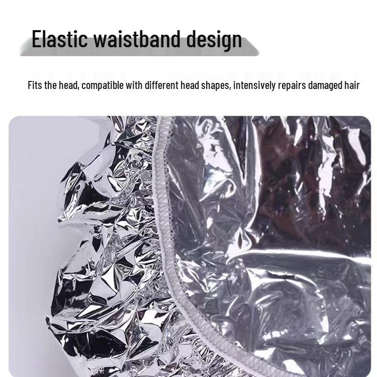 Yuyu Hair Steam Cap: Tin Foil Heat Mask for Hair Care & Perm