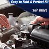 10pcs/Set Chrome Finish Crowfoot Wrench Heads Hand Tool Accessories  Mechanical Repair