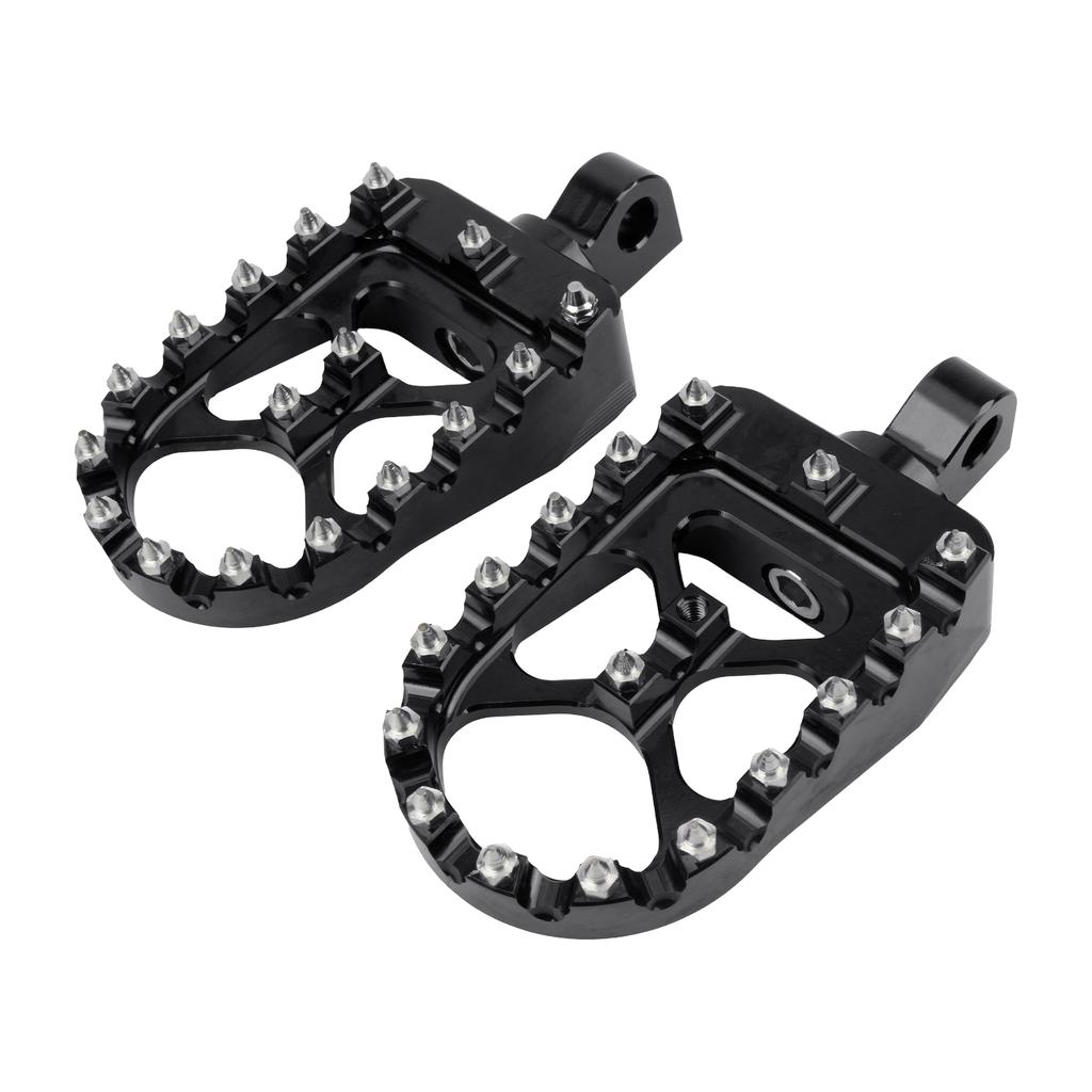 Motorcycle 360° Rotatable Wide Fat Foot Pegs For Harley Dyna Fat Bob Softail Sportster Street Bob Moto CNC Footpegs Pedal Parts