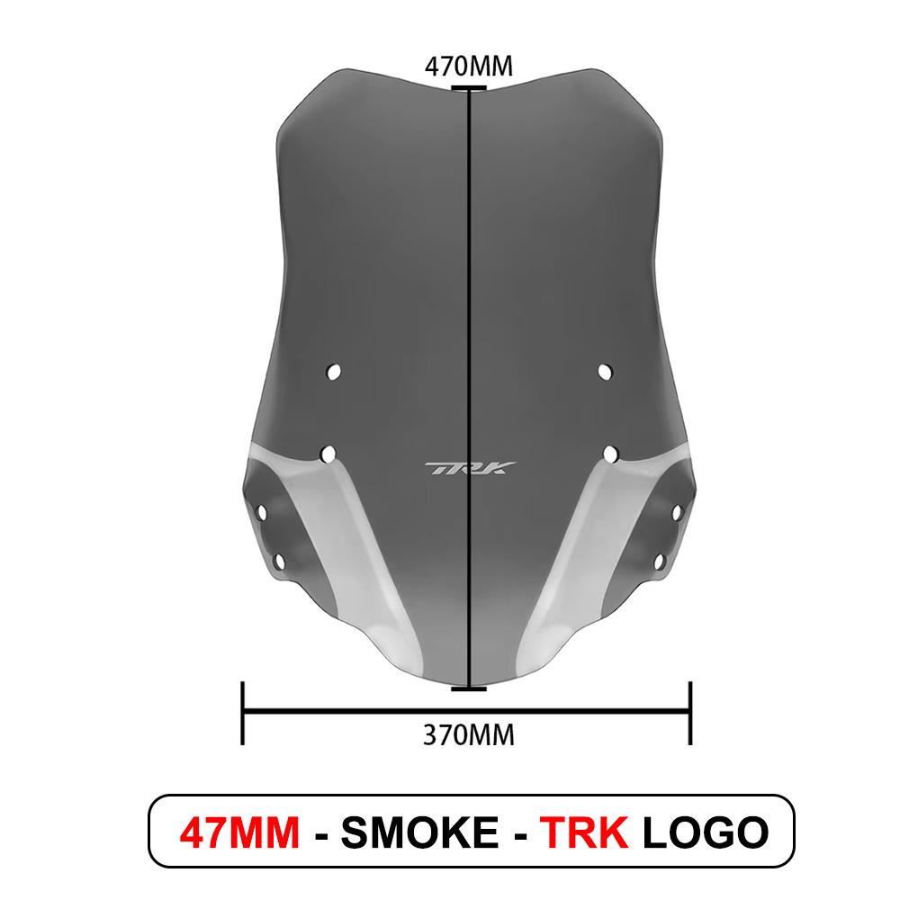 For Benelli TRK502 TRK502X TRK552X TRK 552 552X 2016-2025 Motorcycle Windscreen Double Bubble Windshield Screen Wind Deflectors