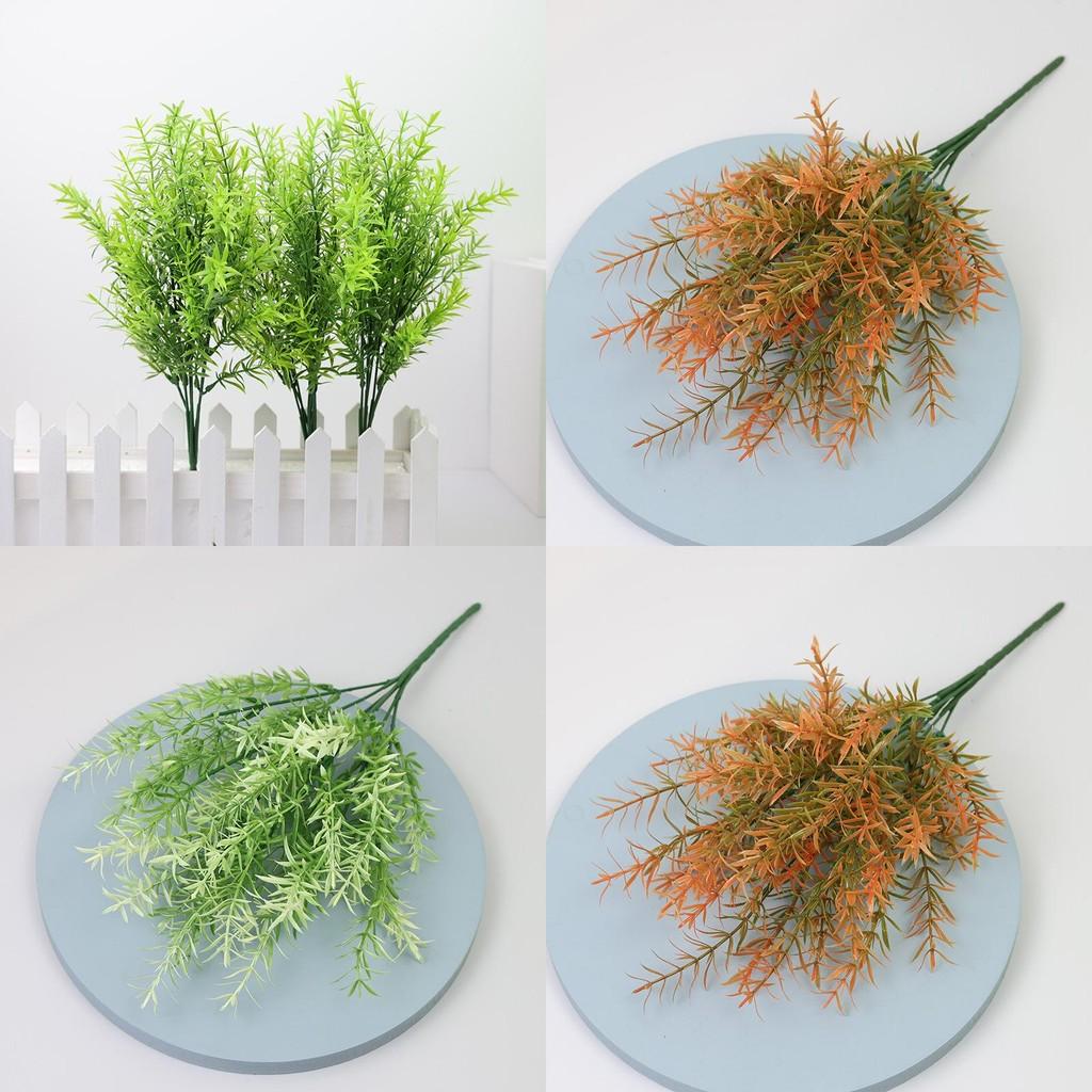 Artificial Green Plant Salvia Rosmarinus Spenn Bouquet For Home Styling And Photography Studio Use