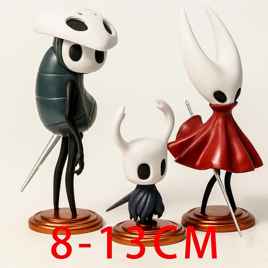 Hollow Knight Silksong Hornet Quirrel Game Figures Collectible Model Dolls Gifts 3pcs/set