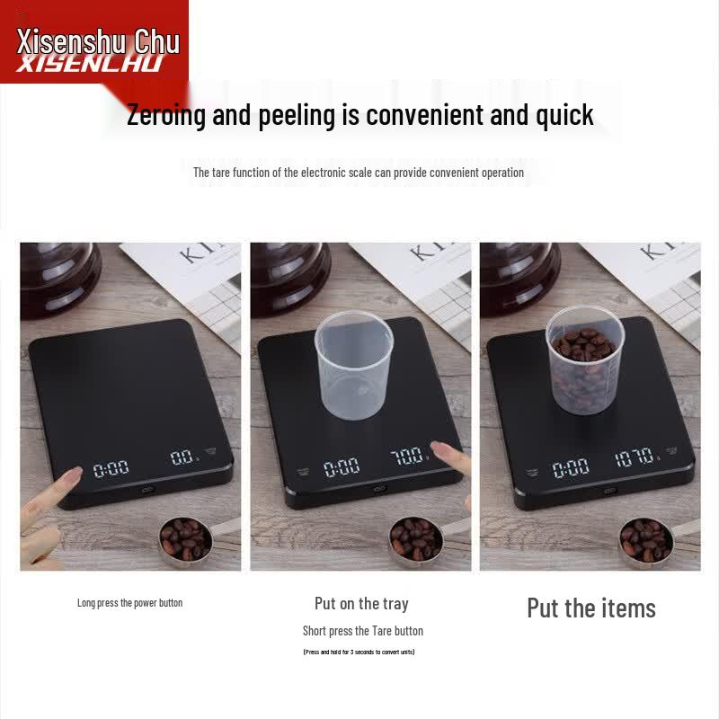Digital Coffee Scale with Timer