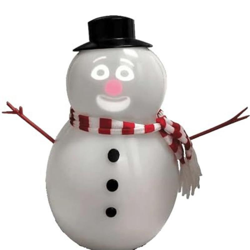 Animated Talking Snowman,Talking Animated Blink Snowman with Built In Projector and Speaker,Interactive Christmas Decoration