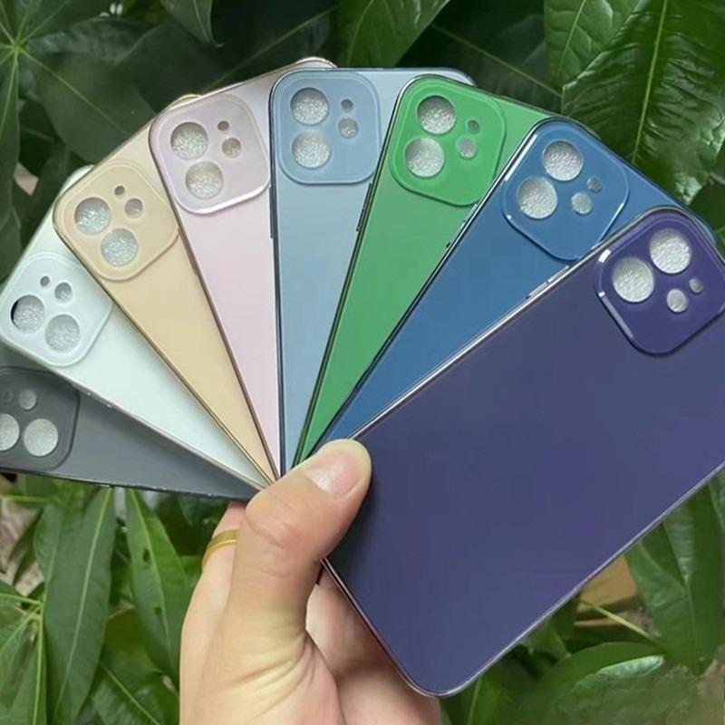 Applicable To IPhone17proMax Premium Texture Mobile Phone Case Apple 16 Electroplating Original Color 15 Anti  Fall Protection Case