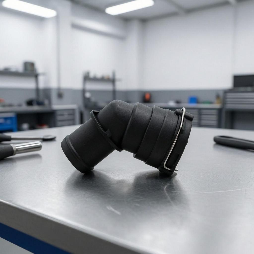 Elbow Hose Connector with Retaining Clip Easy To Install Fitting Standard