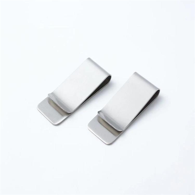 Minimalist Metal Men's Wallet & Card Holder with Pen and Ticket Clip