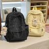 Schoolbag girly heart atmosphere polka dot bow versatile high value backpack female student schoolbag commuting simple backpack