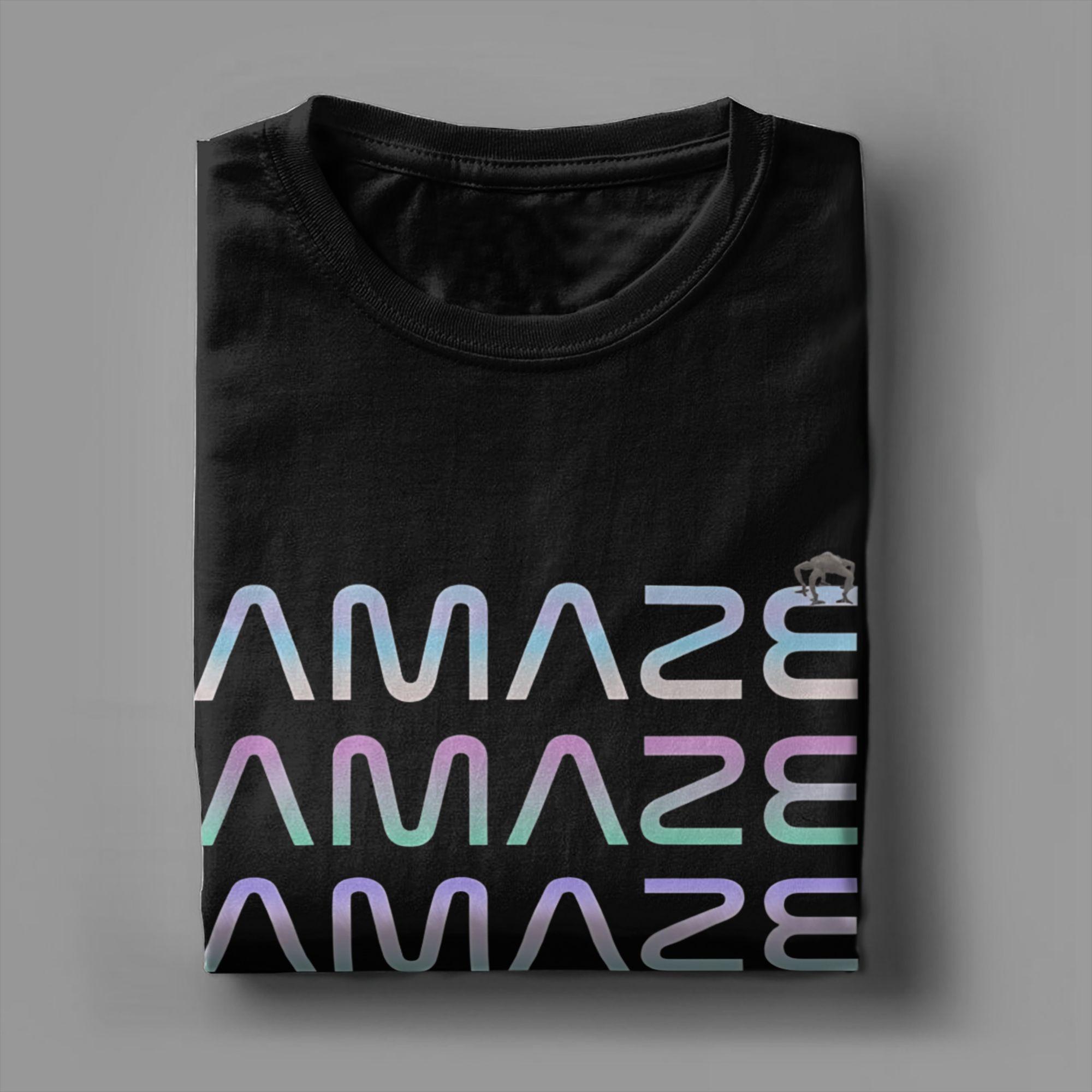 Rocky Amaze amaze Amaze Jazz Hands T Shirt for Unisex Pure Cotton Crazy TShirt Crew Neck Tees Short Sleeve Tops Plus Size S