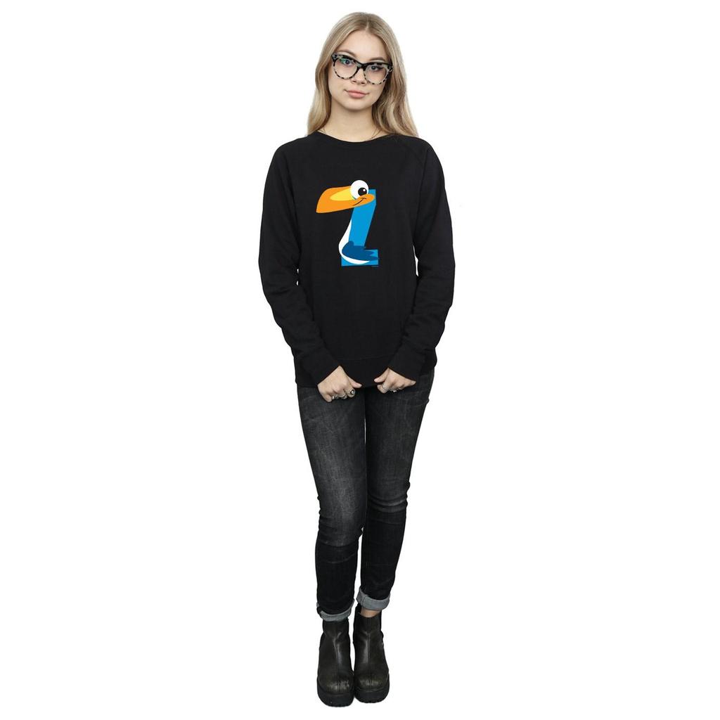 Disney Womens/Ladies Alphabet Z Is For Zazu Sweatshirt