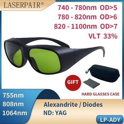 LaserPair 755/808/1064nm Infrarot-Laserschutzbrille AlexandritDiodenND:YAG-Laserschutz nach CE EN207
