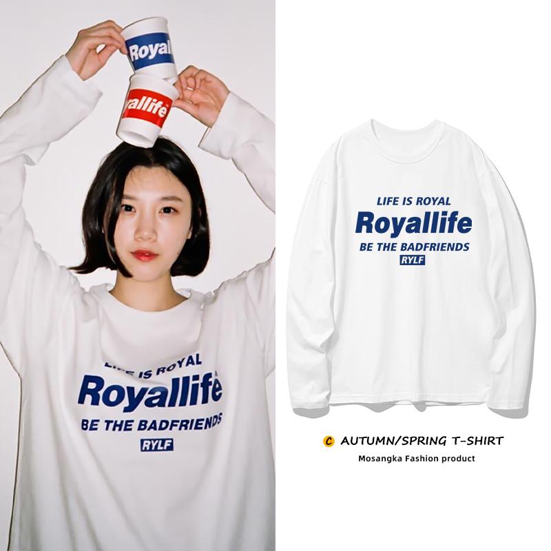 

Женский свободный тонкий топ с длинным рукавом больших размеров