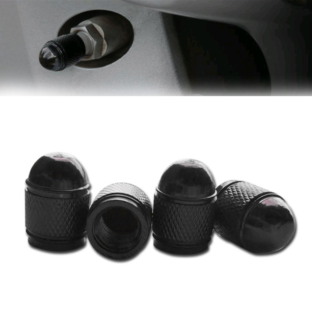 4x Aluminum Bullet Car Air Port Covers Tire Rim Valve Wheel Stem Cap Accessories Auto Tuning Exterior Parts Universal Products