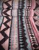 striped native Ortega craft handmade bag denim and other projects Ethnic-style fabric, 2m, scraps, pattern, design, supplies, making, remake, (pink