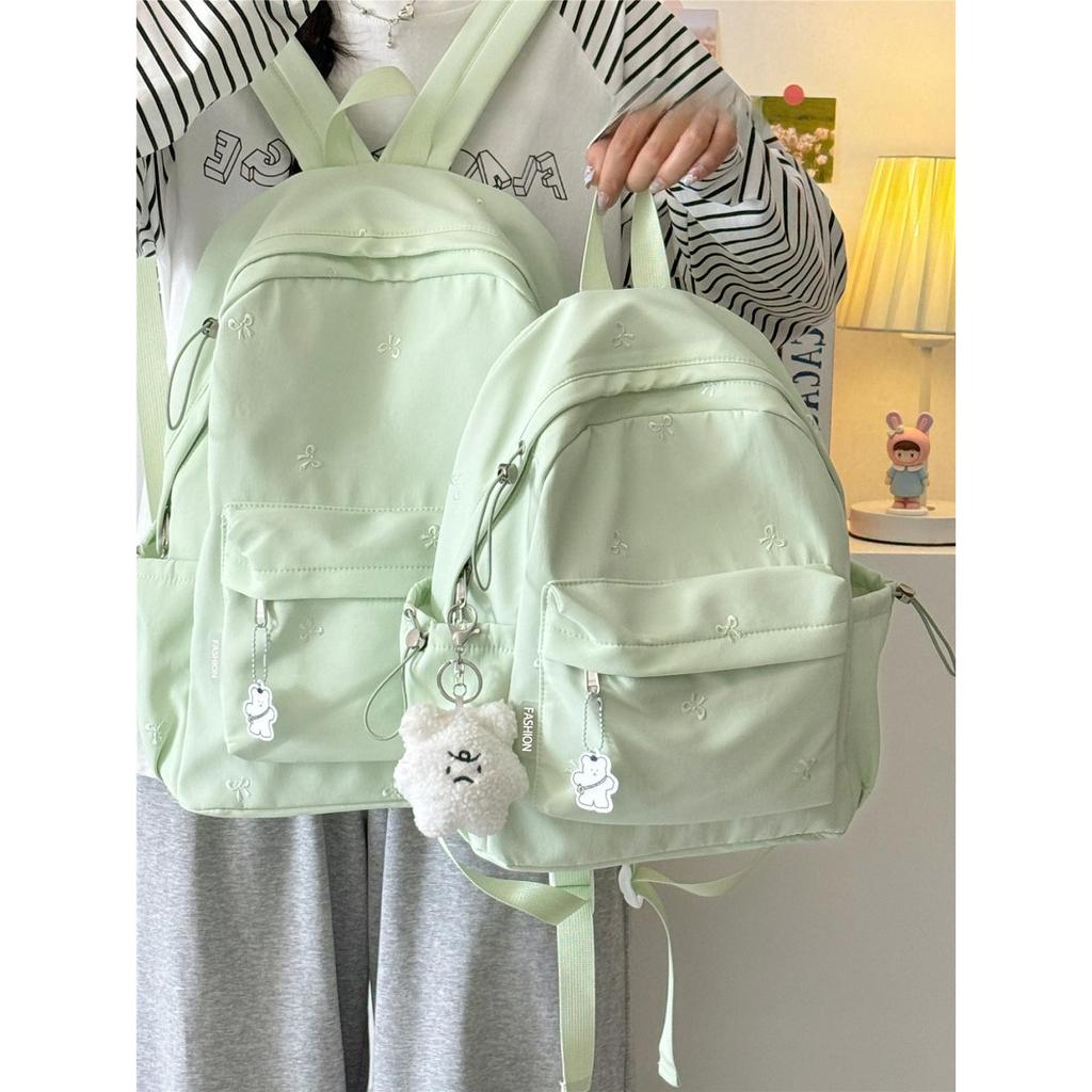 Schoolbag Wholesale Fashionable Spring Girls' Backpack, Korean Style High School and College Student Backpack, Simple Backpack Ladies' Backpack