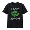 Kids Shenanigans St Patricks Day Boys Girls Shamrock T Shirt Vintage Washed Top For Everyday Wear Comfortable Versatile