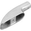 Boat Hand Rail End  316 Stainless Steel Marine Boat Hand Rail End Top Mount Hardware Fitting For 22mm Outside Diameter Tubing Or Pipe