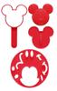 Skater 3D Rice Ball Mold Mickey Mouse Made In LKON1 Set, Disney, Japan,