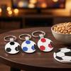 2 Stück Fußball Schlüsselanhänger Flaschenöffner Schlüsselanhänger Anhänger Zubehör für Schlüssel & Autos, für Fußballfans Geschenke