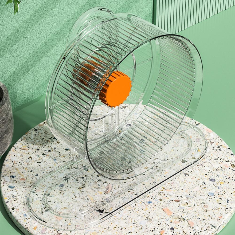 Large Size Running Wheel Toy Silent Design Pet Supplies Silent Hamster Exercise Wheel  Hamster Cage