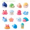 Creative Resin Ocean Animal Dolphins Qctopuses Jellyfish Figurine Landscape Car Ornaments Decor Aquarium Fish Tank Small