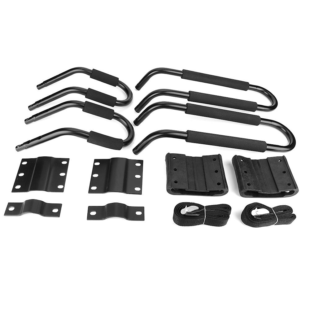 Kayak Carrier Rack Set Canoe Boat Surf Ski Roof Top Mount Bar Rack Car SUV Crossbar