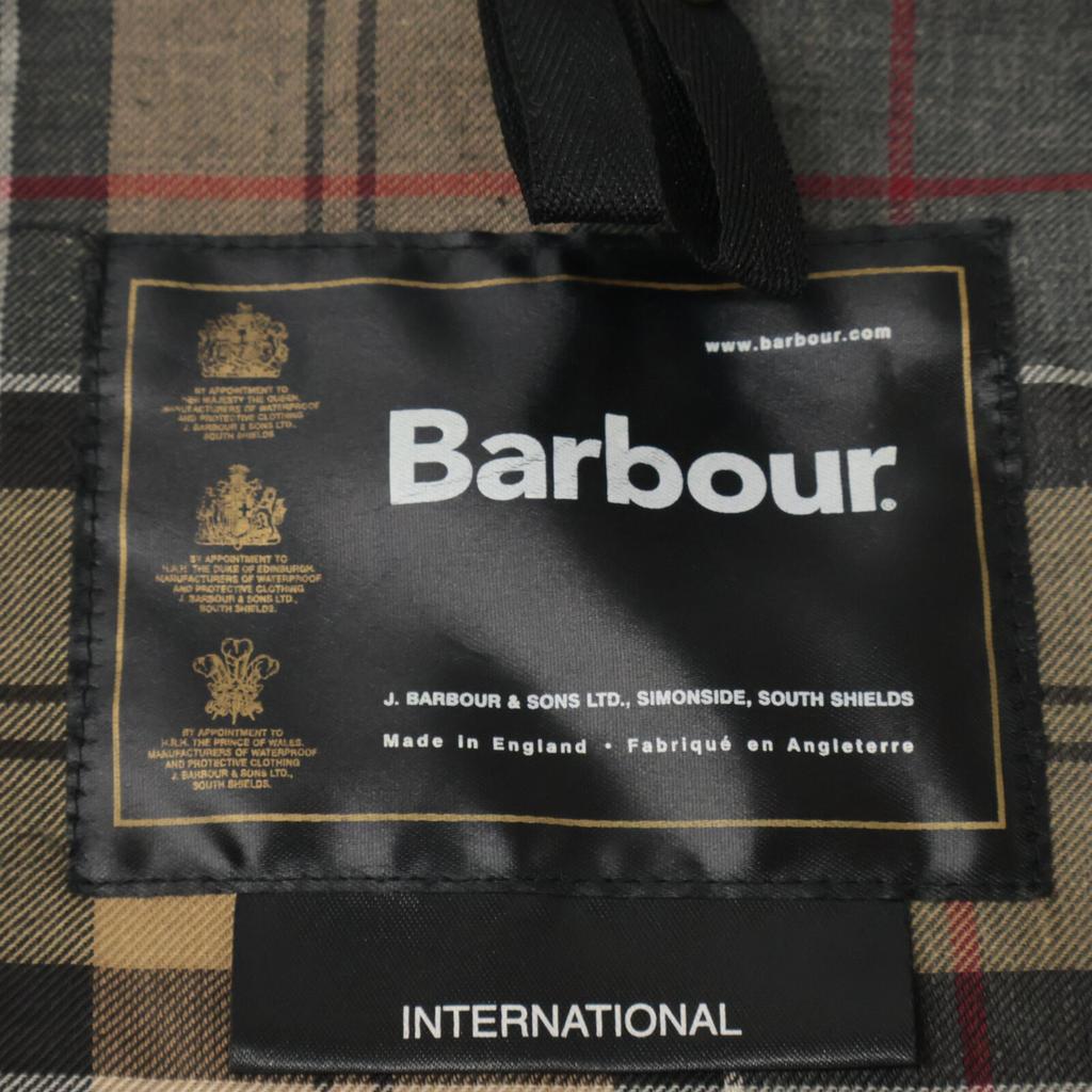 Barbour MWX0004 BK51 International Black Oiled Jacket Jacket Not written blackUsed