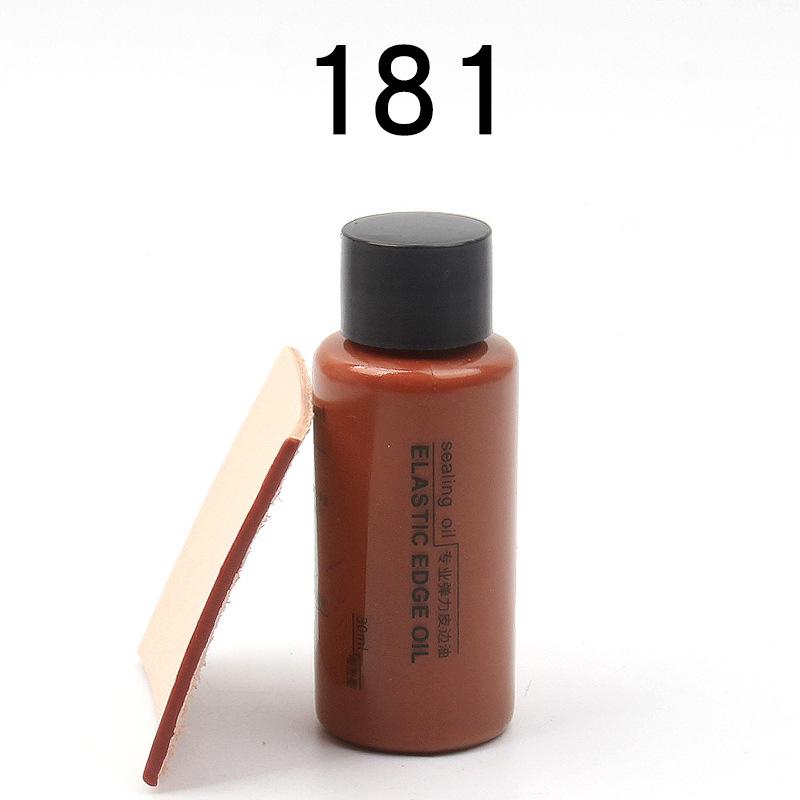 Elastic Matte Edge Paint for Leather Goods - 40 Colors for Bags and Wallets Repair