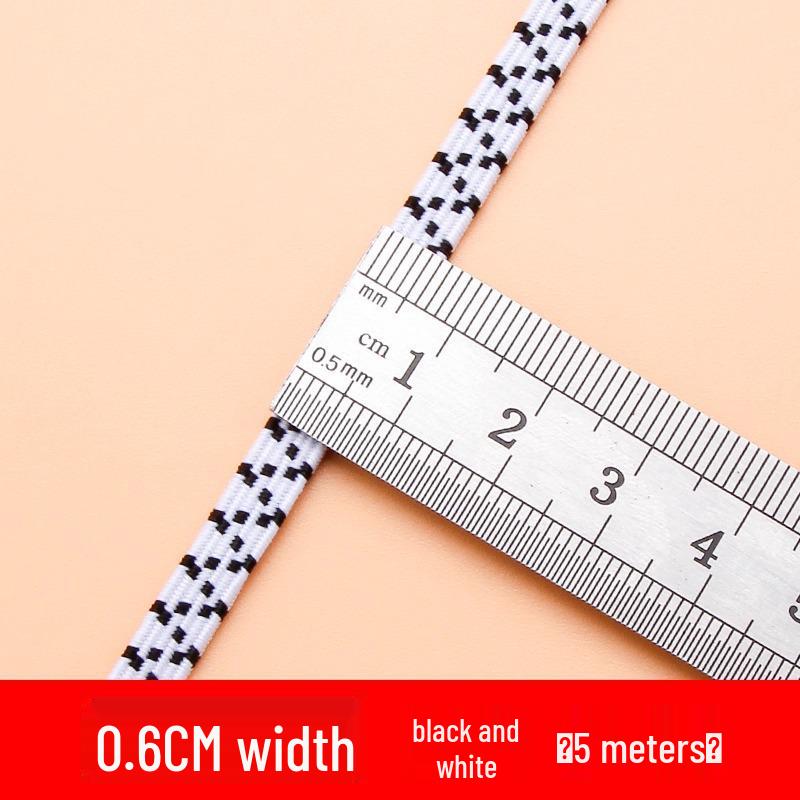 

Elastic High-Elasticity Waistband and Cuffs: Durable, Wide, Stretchable, and Slimming Rubber Band for Pants.