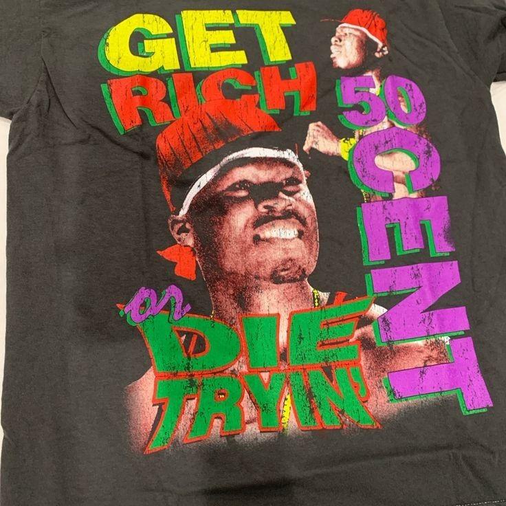 Vintage 50 Cent Shirt Unisex Cotton S to 5XL Unisex T-Shirt XXXXL