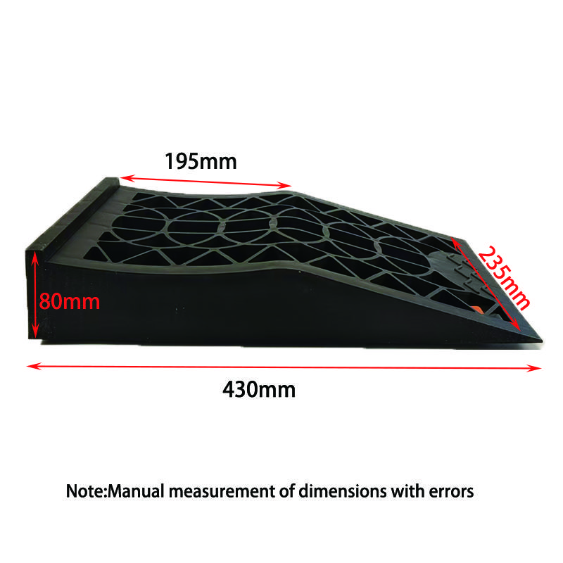 1 Pair Car Maintenance Ramp Car Tire Lifting Pad Outdoor Rescue Tools For Automobiles Car Repair Shop Tire Ramp
