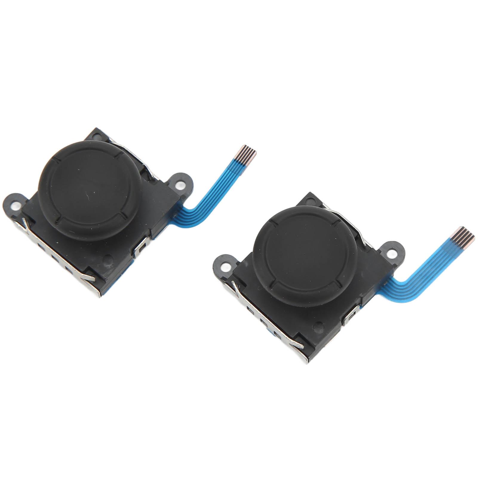 

2Pcs Game Joystick Sensitive Accurate Controlling Wear Resistant Joystick Replacement for SWITCH